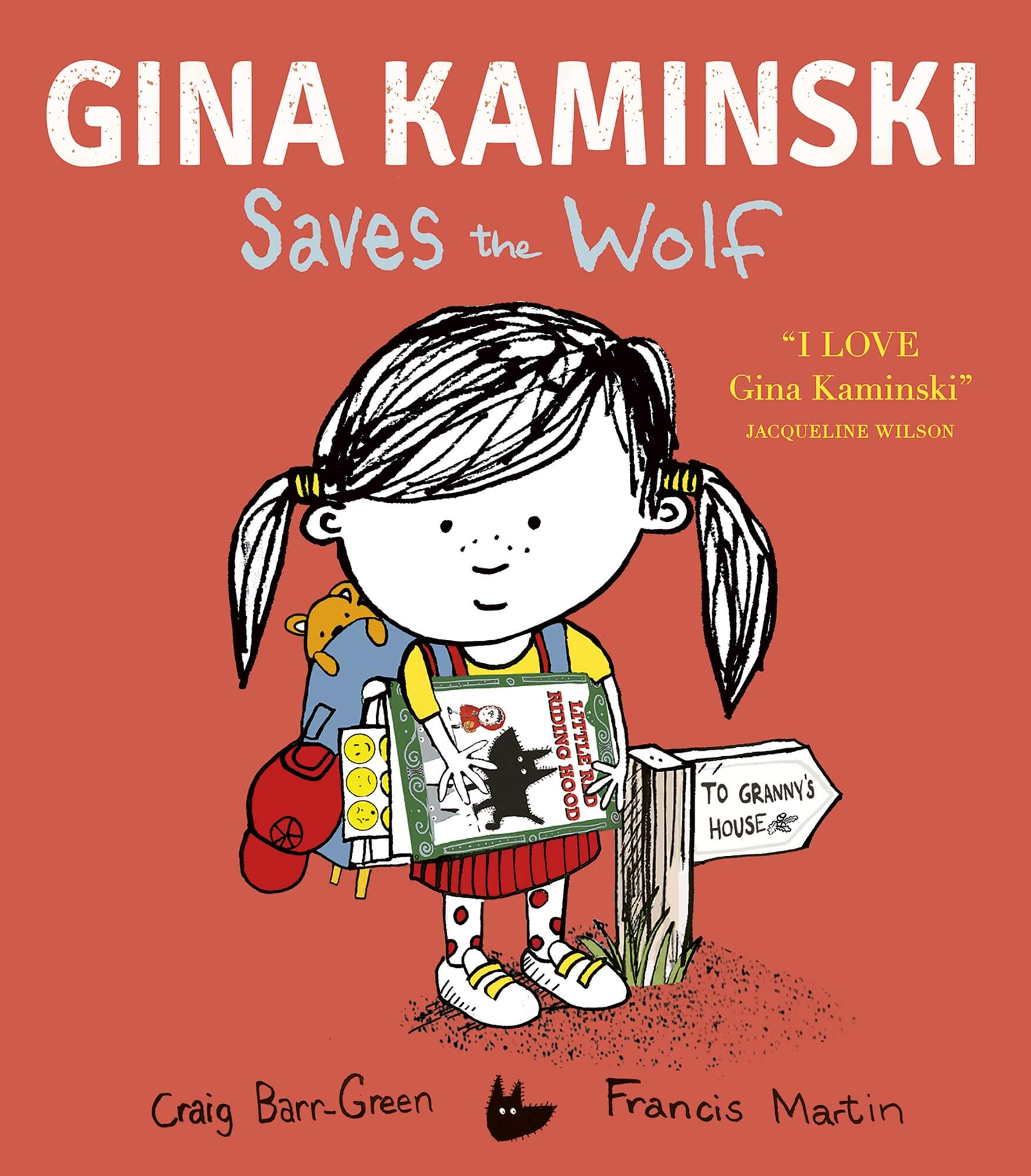 Gina Kaminski Saves the Wolf front cover