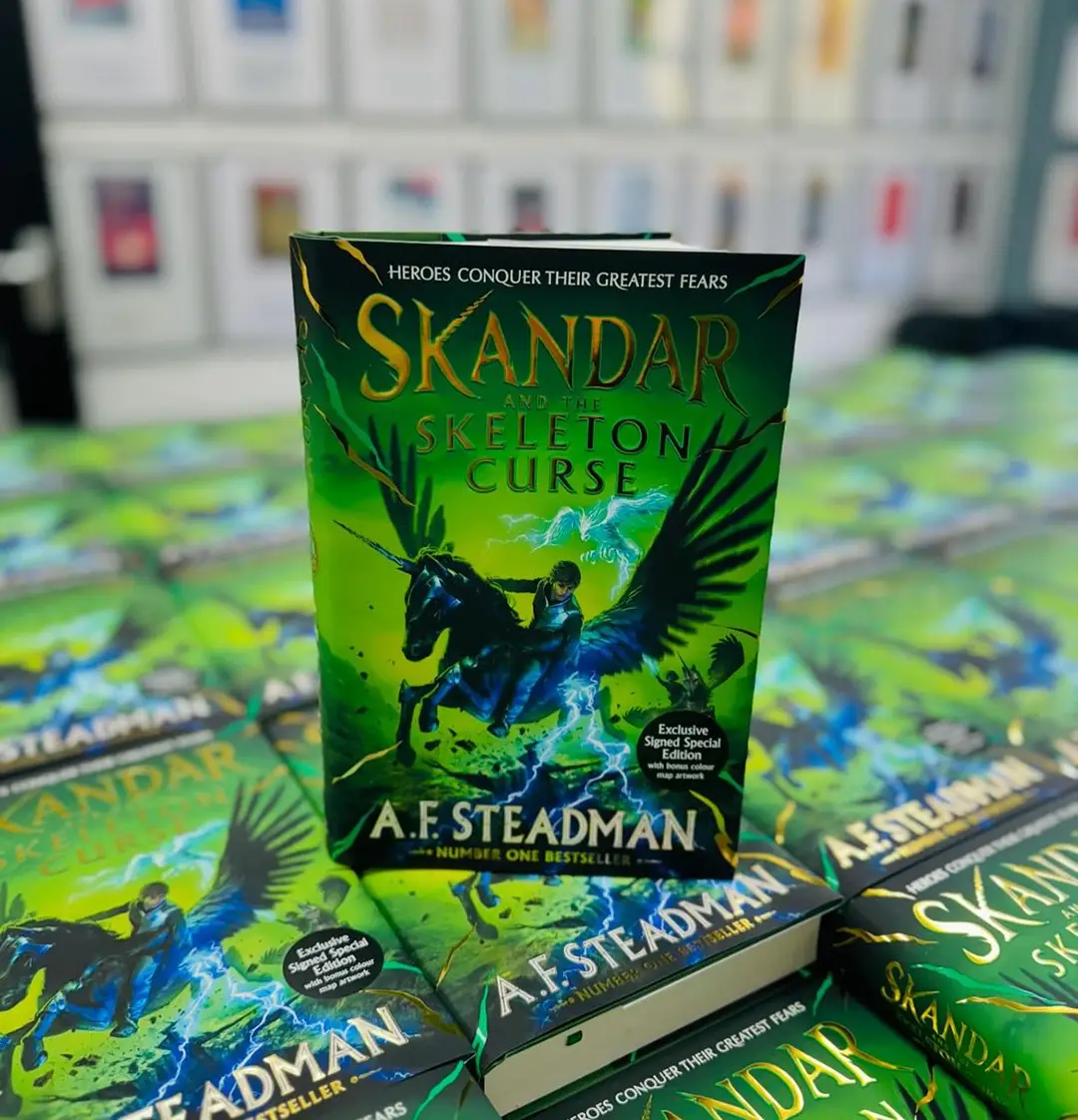Skandar and the Skeleton Curse book image