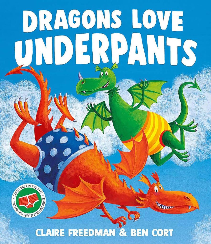 Dragons love underpants cover image