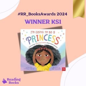 KS1 book award winner front cover, I'm going to be a princess
