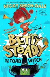front cover betty steady and the toad witch