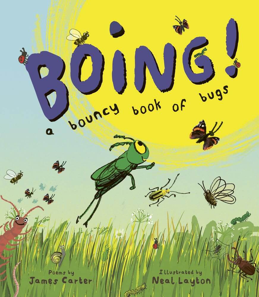 Front cover of Boing! A bouncy book of Bugs