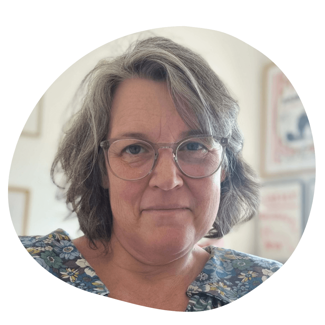 author polly faber head shot