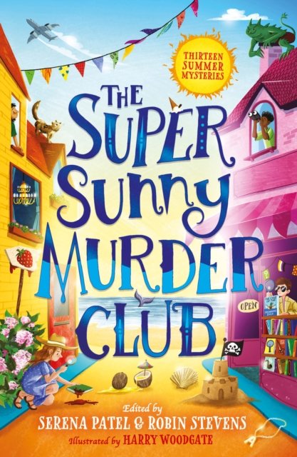 Super Sunny Murder Club Primary author week KS2 graphic
