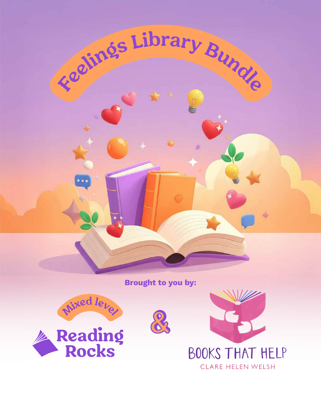 Feelings Theme Library Bundle x10 books