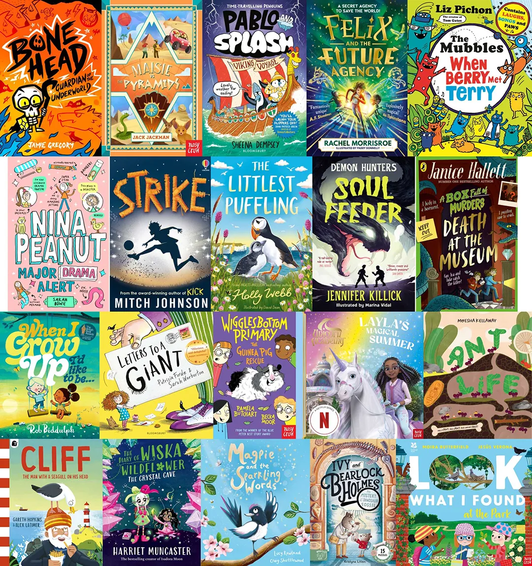 EYFS/KS1 & KS2 Summer book fair book bundle contents